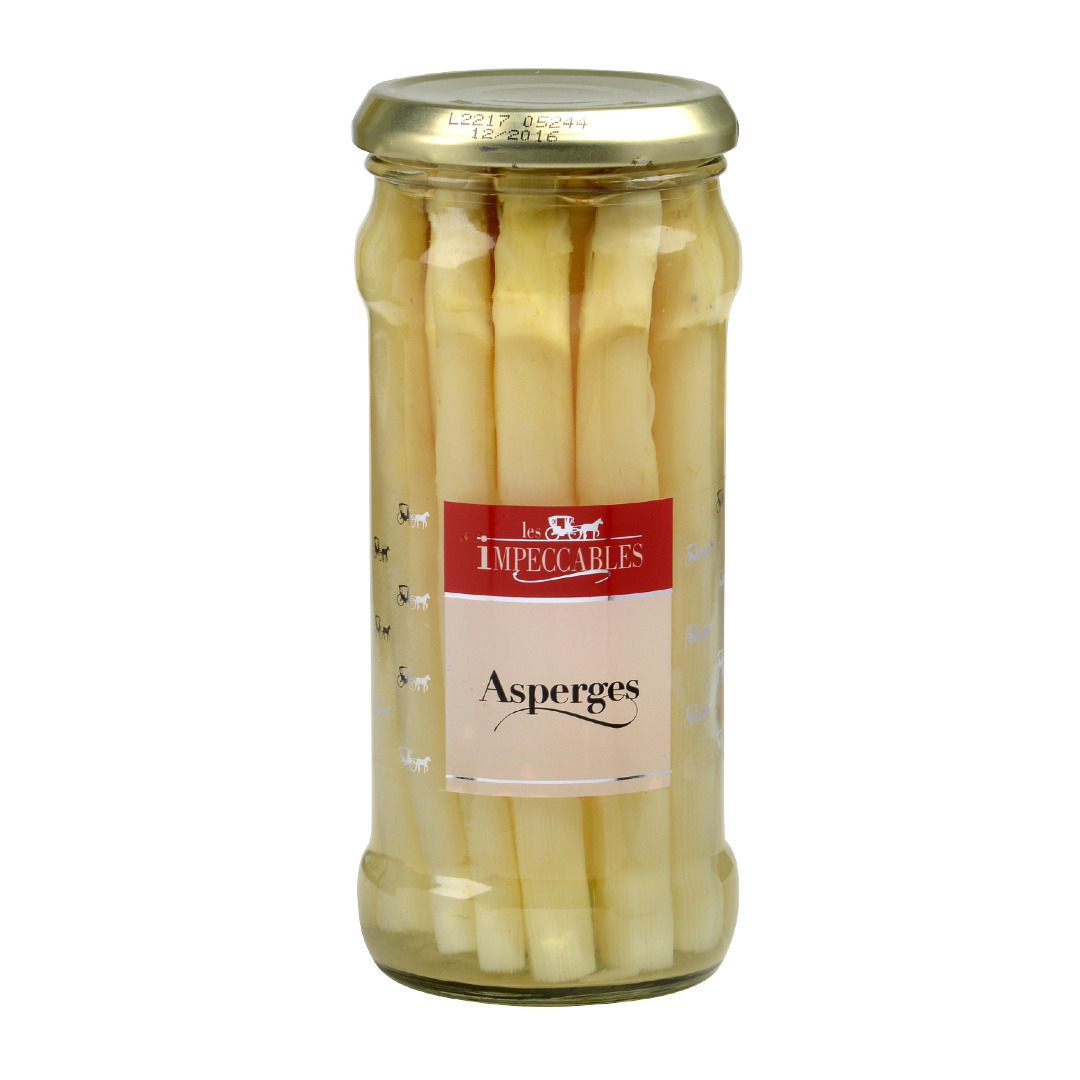 0410_asperges.jpg Asperges blanches pelées du Pérou - 37 cl (Impeccables)