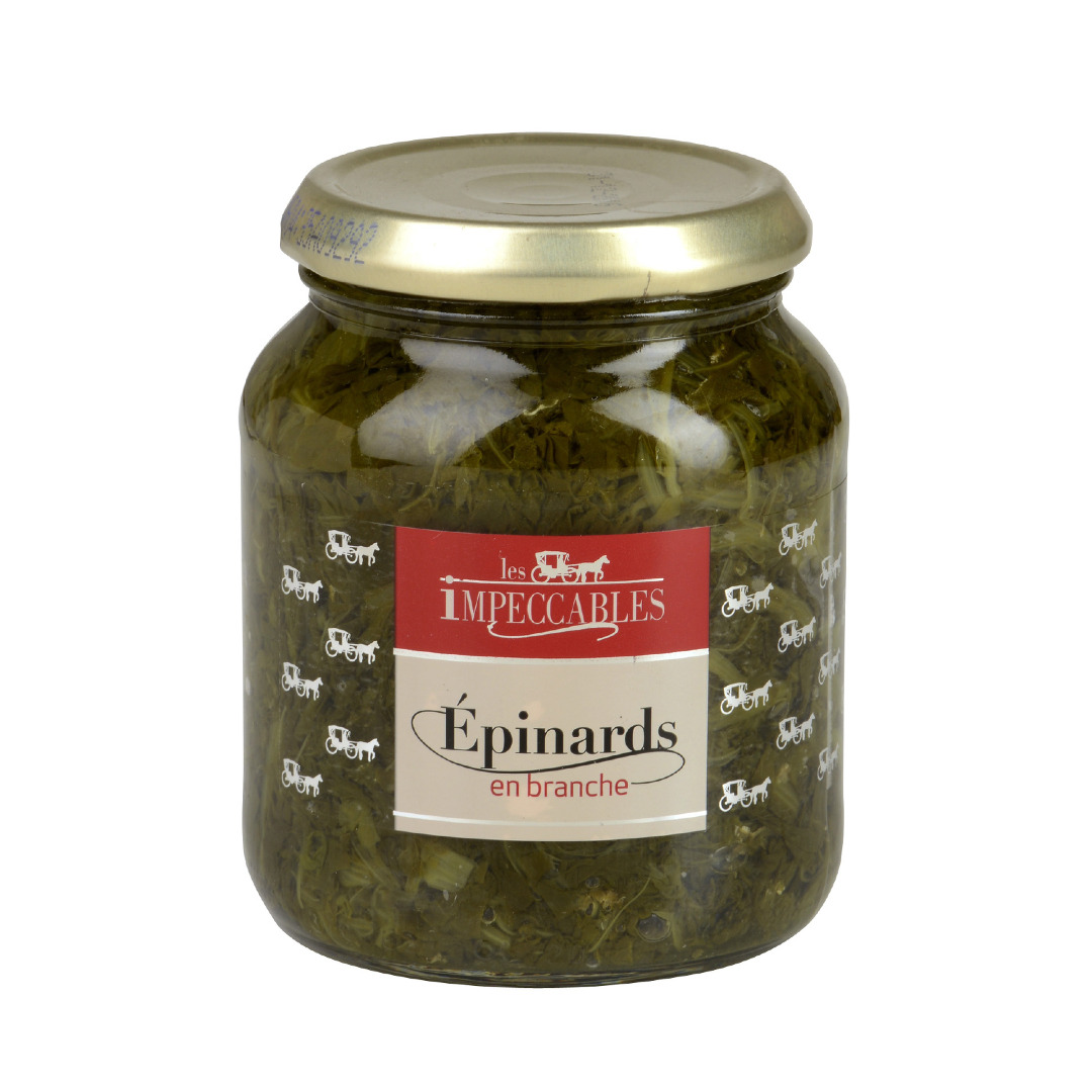 Epinards en branches - 37 cl (Impeccables)