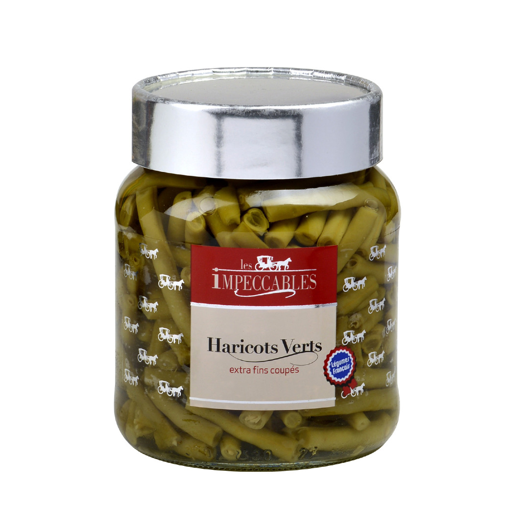 Haricots verts extra-fins - 37 cl (Impeccables) Haricots verts extra-fins - 37 cl (Impeccables)