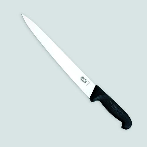 Tranchelard 25 cm manche Noir (Victorinox) Tranchelard 25 cm manche Noir (Victorinox)