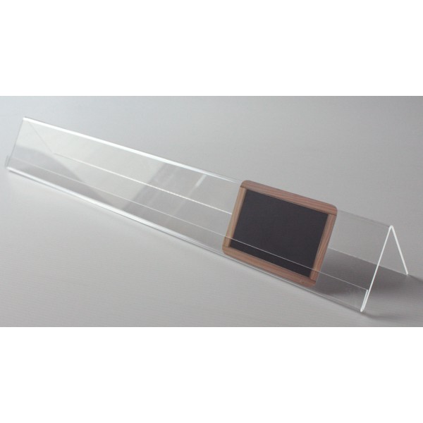 Réglette support plexi - 50 cm Réglette support plexi - 50 cm