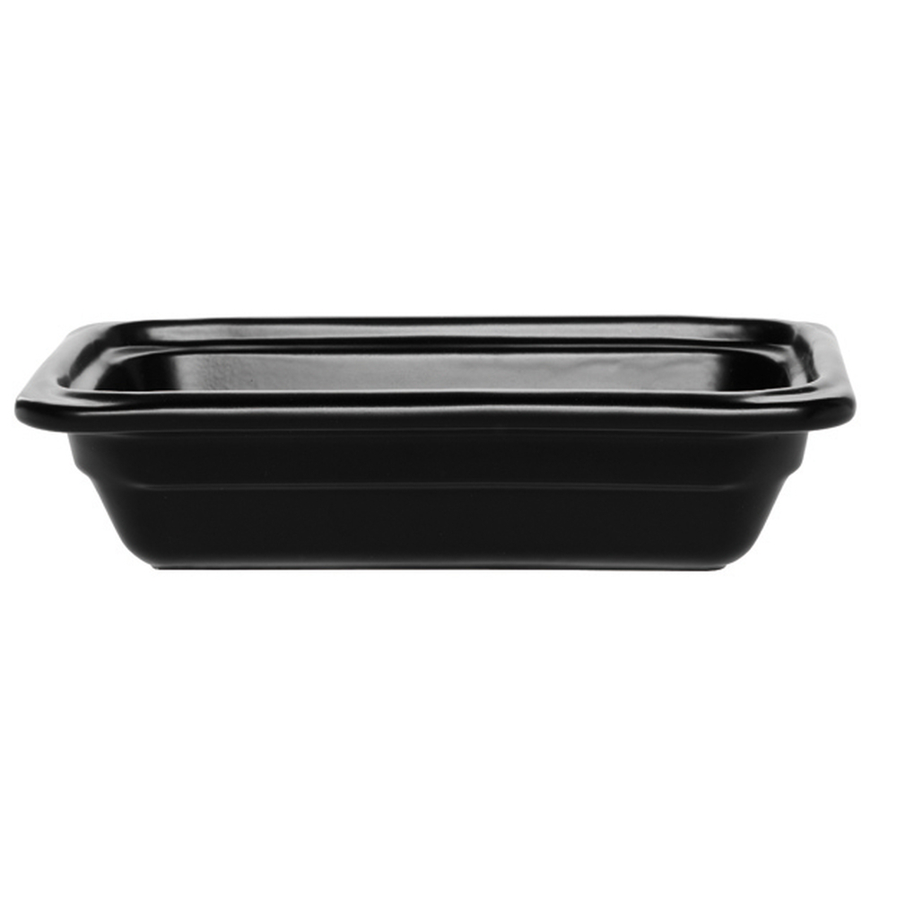 Plat grès Noir 265x160x65 mm - Gastronorm 1/4 - 0.85 L (Emile Henry) Plat grès Noir 265x160x65 mm - Gastronorm 1/4 - 0.85 L (Emile Henry)