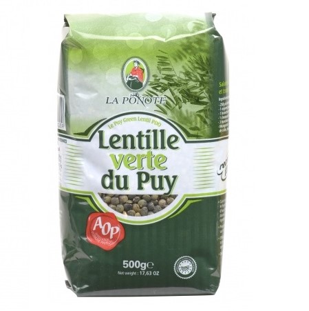 B0081.jpg Lentille verte du Puy AOP - 500 g (La Panote)