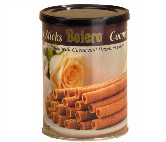 Cigarettes Chocolat Noisette - 400 g (Boléro)