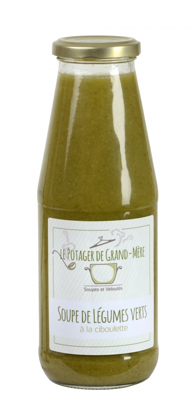 Velouté de Légumes vert - 72 cl (Le Potager de Grand Mère)