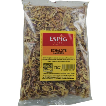 Echalote lanière - 100 g (Espig) Echalote lanière - 100 g (Espig)