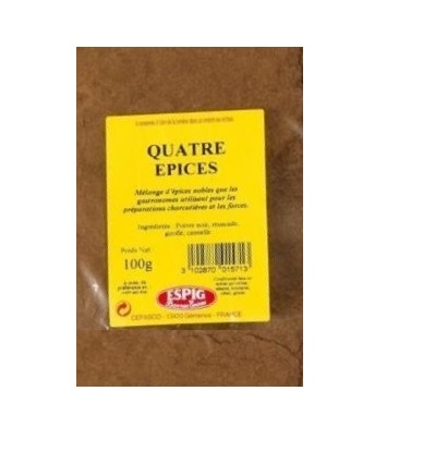 Quatre épices - 100 g (Espig) Quatre épices - 100 g (Espig)