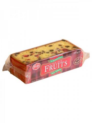 Cake aux fruits 4 tranches - 275 g (Forchy) Cake aux fruits 4 tranches - 275 g (Forchy)