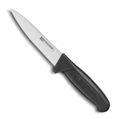 Désosseur lame droite 14 cm manche Noir (Fischer)