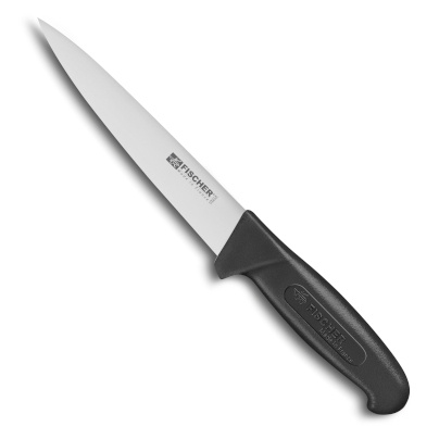 Désosseur lame droite 17 cm manche Noir (Fischer) Désosseur lame droite 17 cm manche Noir (Fischer)