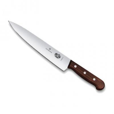 Couteau à émincer 22 cm manche bois Palissandre (Victorinox) Couteau à émincer 22 cm manche bois Palissandre (Victorinox)