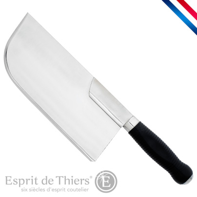 Feuille renforcée dos droit 30 cm manche noir (Au Nain)