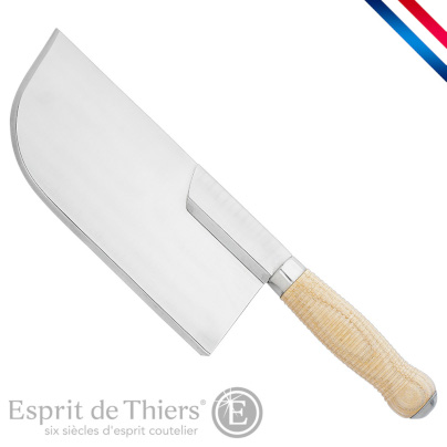 Feuille renforcée dos droit 24 cm manche Buis (Au Nain)