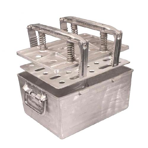 Daubière Aluminium 18 pieds (entiers) - 420x320x200 mm Daubière Aluminium 18 pieds (entiers) - 420x320x200 mm