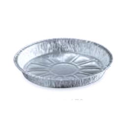 Barquette aluminium TO170 (x100) - Ø 174x23 mm - 400 ml