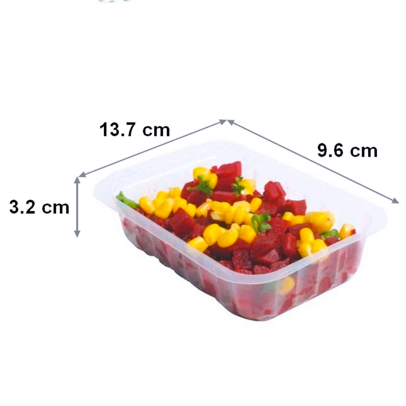 Barquette scellable ALPHA PP 250 g - 137x96x32 mm (x100)