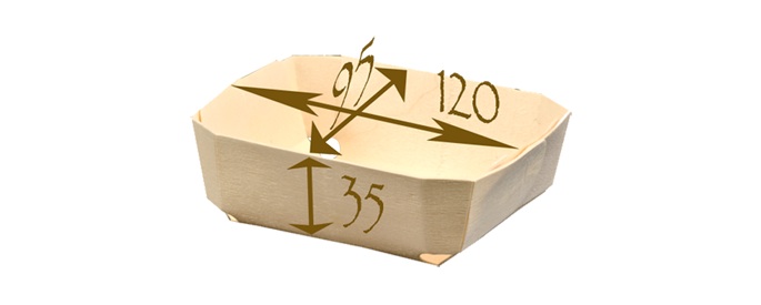 Moule bois peuplier 120x95x35 mm - Petit Prince (Panibois)