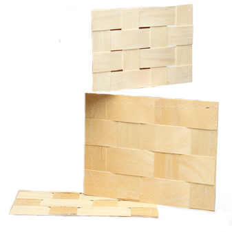Couvercle bois peuplier 255x190 mm - Chenonceau (Panibois)