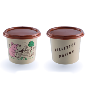 Pot grès Rillettes Maison 125 ml