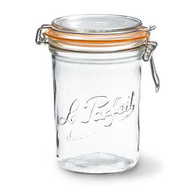 Le Parfait Super Terrine joint monté 2 nez - 1000 ml - Ø 100 mm Le Parfait Super Terrine joint monté 2 nez - 1000 ml - Ø 100 mm