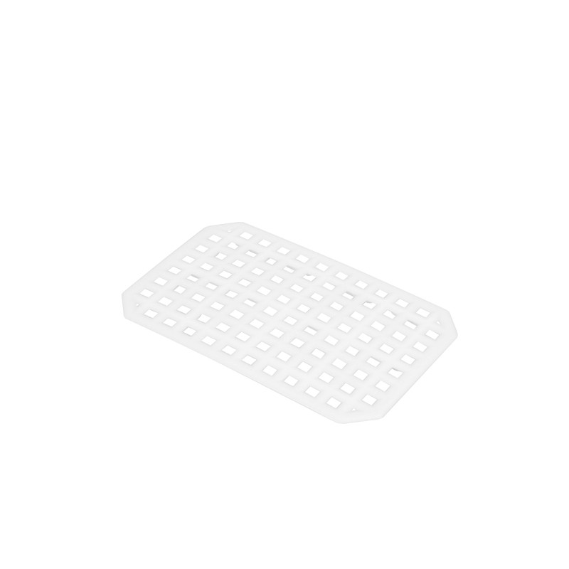 Grille 3 L PEHD Blanc - 283x170x8 mm (Gilac) Grille 3 L PEHD Blanc - 283x170x8 mm (Gilac)