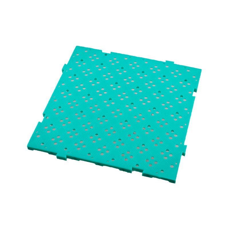 Caillebotis PEHD Vert - 500x500x22 mm (Gilac) Caillebotis PEHD Vert - 500x500x22 mm (Gilac)