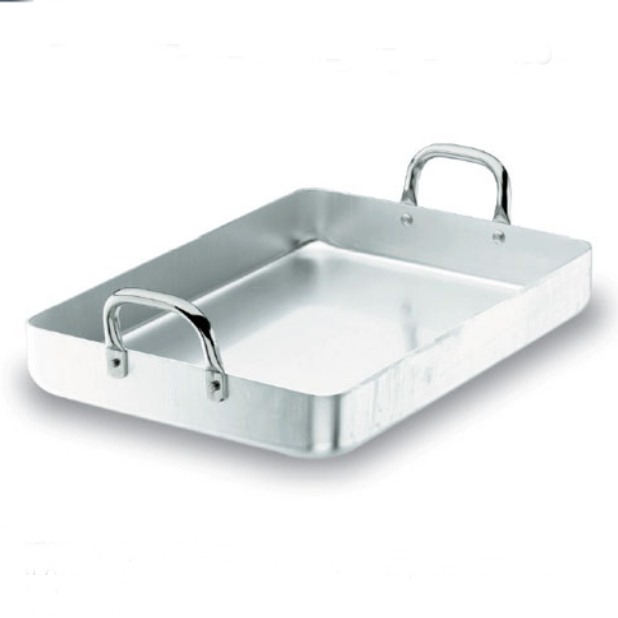 Plat Aluminium à Rotir anse fixe - 650x430x79 mm - 24,30 L