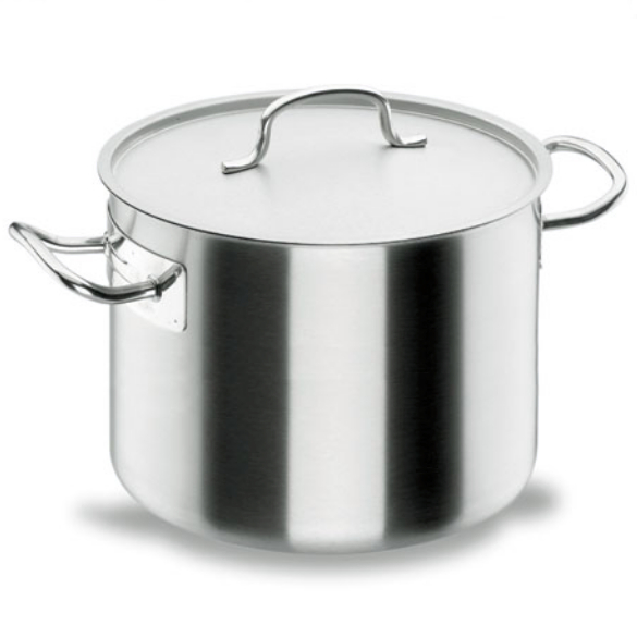 Marmite basse & Couvercle Inox - Ø 360x290 mm - 29,50 L