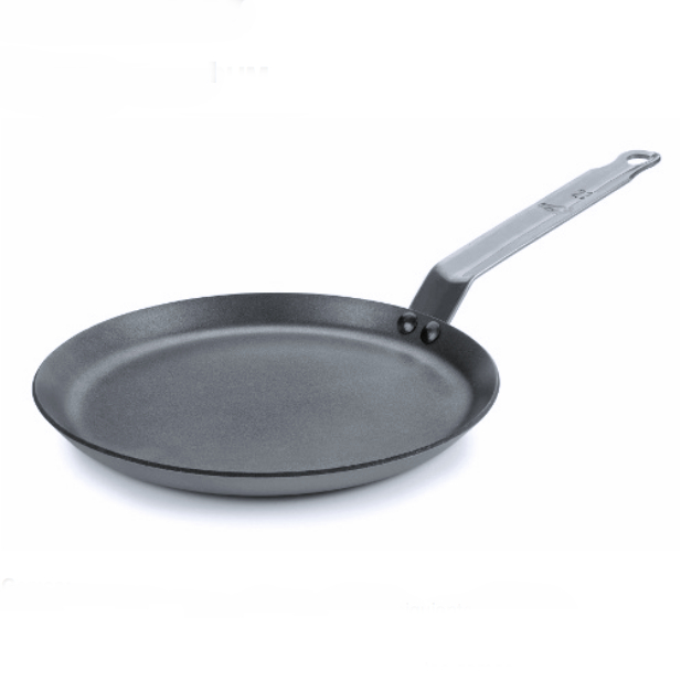 Poêle Crêpière Acier antiadhérente triple couche - Ø 220x10 mm Poêle Crêpière Acier antiadhérente triple couche - Ø 220x10 mm