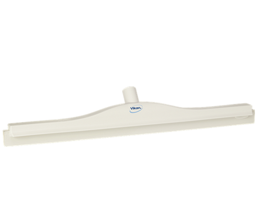 Raclette sol double-lame 605 mm - Blanc
