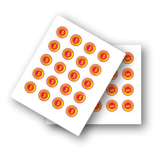 Pastilles adhésives logo AOP (x60) Pastilles adhésives logo AOP (x60)