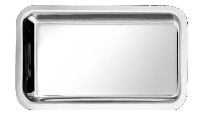 Plat Inox 320x180x20 mm - Vitrine Inox 18/10