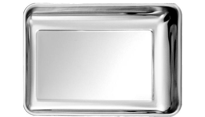 Plat Inox 370x250x40 mm - Vitrine Inox 18% 