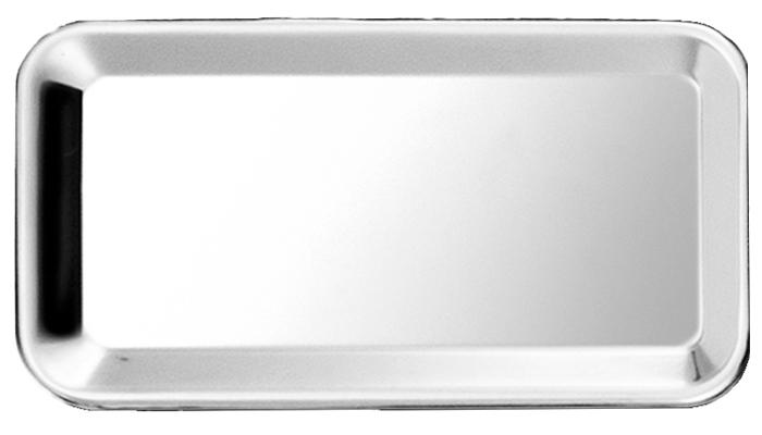 Plat Inox 300x160x10 mm - Vitrine Inox 18% (glacière)