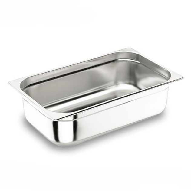 Plat Inox 530x325x65 mm - Four Inox 18/10 - Gastronorm 1/1