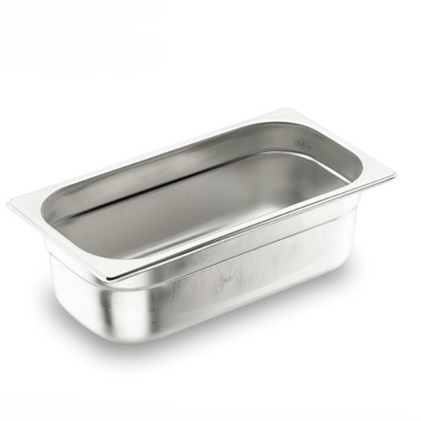 Plat Inox 325x265x40 mm - Four Inox 18/10 - Gastronorm 1/2
