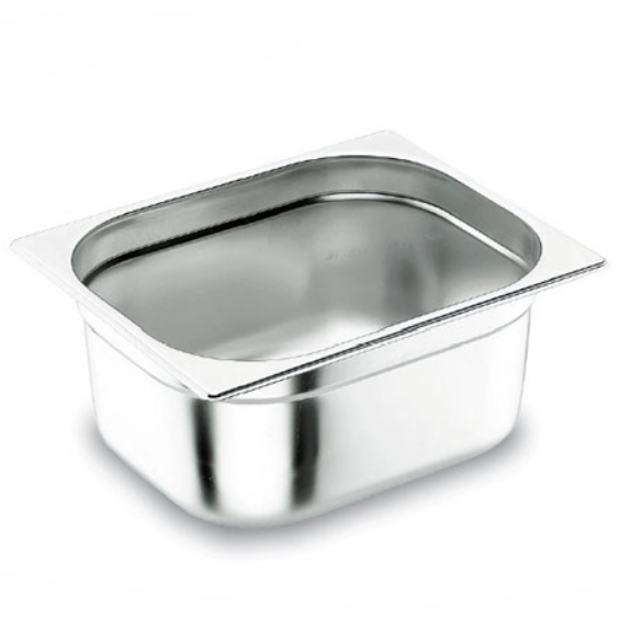 Plat Inox 265x162x200 mm - Four Inox 18/10 - Gastronorm 1/4