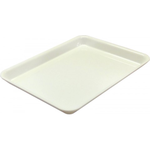 Plat Plexi blanc - 265x162x17 mm - Gastronorm 1/4