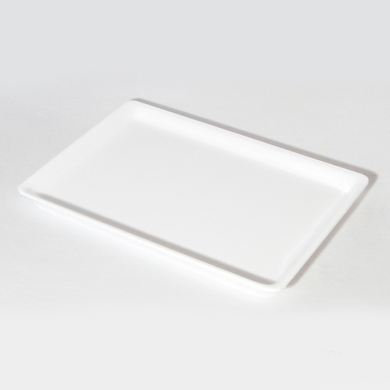 Plat Plexi blanc - 354x325x17 mm - Gastronorm 2/3