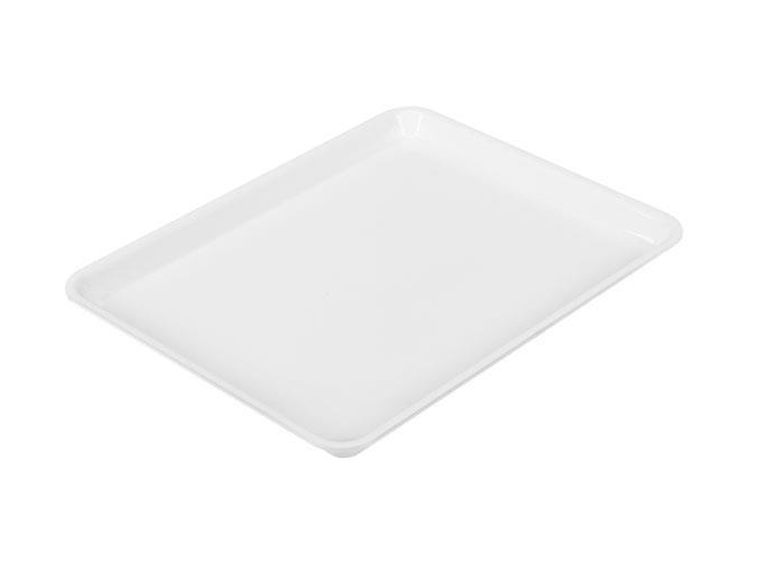 Plat Plexi blanc - 325x265x17 mm - Gastronorm 1/2