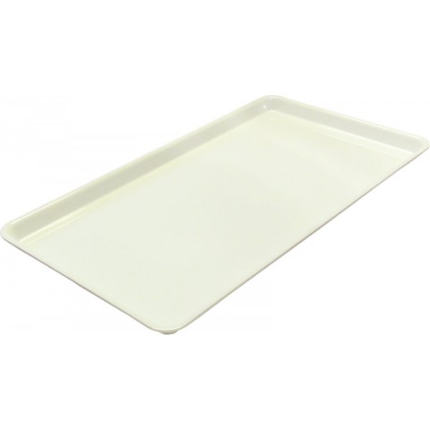 Plat Plexi blanc - 487x265x17 mm - Gastronorm 3/4