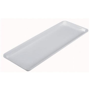Plat Plexi blanc - 530x162x17 mm - Gastronorm 2/4