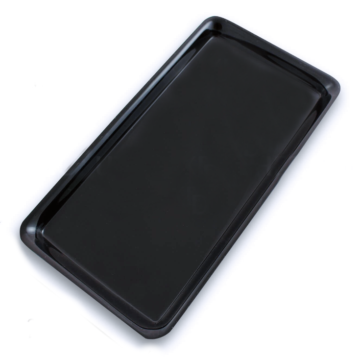 Plat Plexi noir - 290x150x17 mm