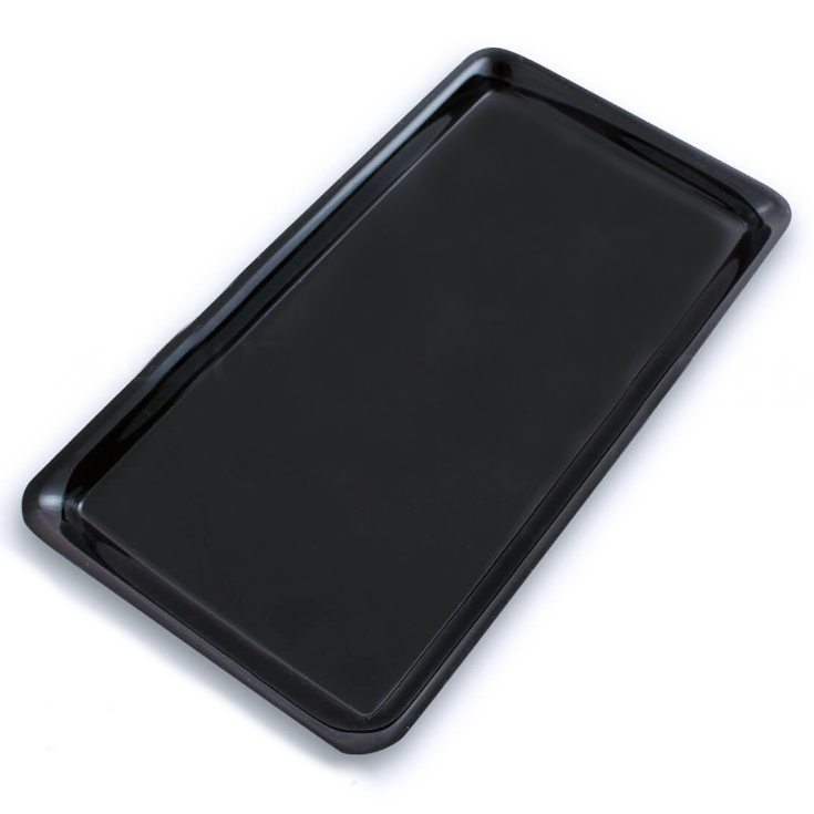 Plat Plexi noir - 325x265x17 mm - Gastronorm 1/2