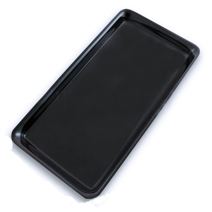Plat Plexi noir - 465x205x17 mm 