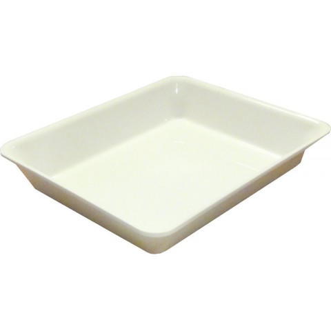 Plat Plexi blanc - 325x265x50 mm - Gastronorm 1/2