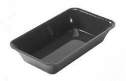 Plat Plexi noir - 265x162x50 mm - Gastronorm 1/4