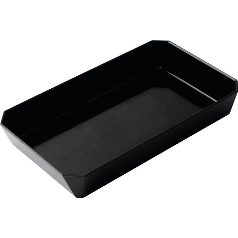 Plat mélamine noir - 335x200x45 mm