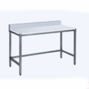 Table de découpe adossée 1400x625x890 mm