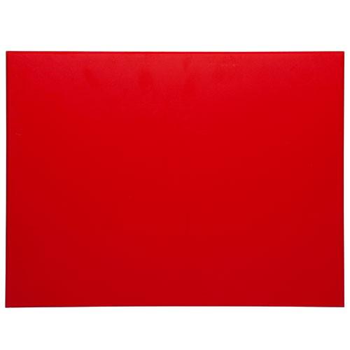 Planche poly HACCP épaisseur 40 mm HD 500 au m² - Rouge